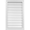 Ekena Millwork Vertical Surface Mount PVC Gable Vent: Functional, w/ 2"W x 2"P Brickmould Sill Frame, 20"W x 32"H GVPVE20X3203SF - alternate 1